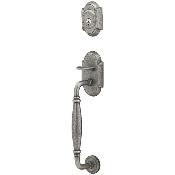 Emtek Satin Stainless Steel Handleset 461232SCSATINSTEELRH 461232SCSATINSTEELRH - main