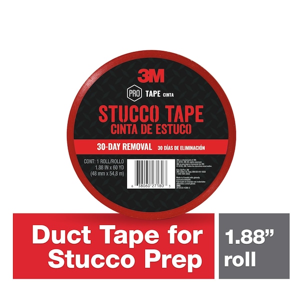 Scotch Stucco Tape 3260-A, 1.88"x60yd, PK12 3260-A - main