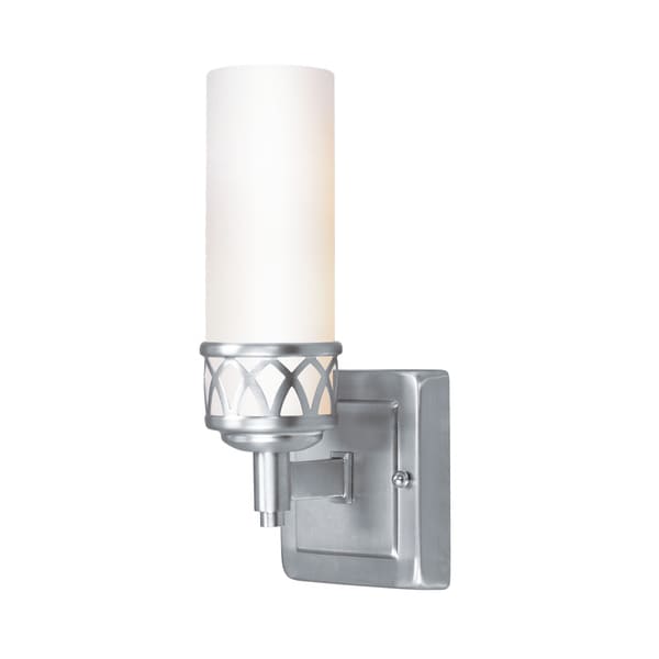 Livex Lighting Westfield 1 Light Brushed Nickel Bath Vanity 4721-91 - main