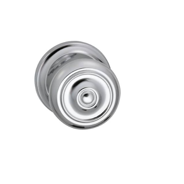 Omnia Knob 2-5/8" Rose Priv 2-3/4" BS Full Lip 1-3/4" Doors BR CH 473 473/00CF.PR2