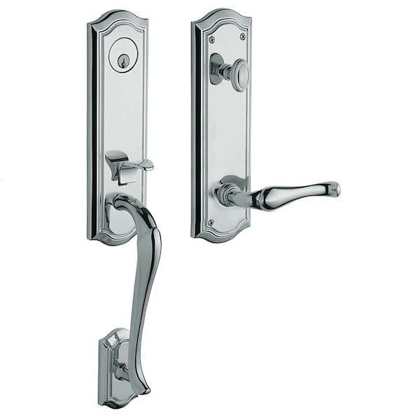 Baldwin Estate Bright Chrome Handlesets 85337.260.LENT - main