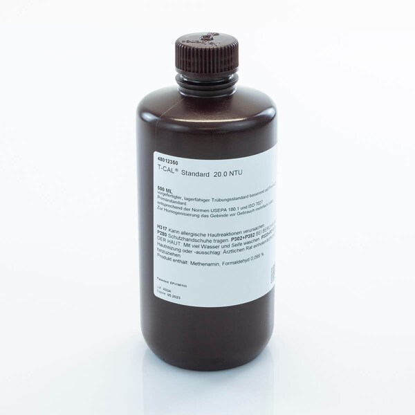 Lovibond T-CAL Turbidity Standard, 20 NTU 500 mL 48012350 - main