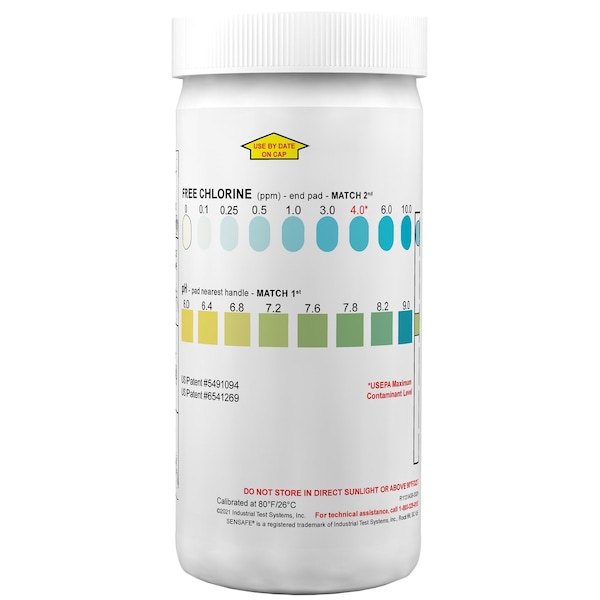 Sensafe Sensafe Chlorine 2 (epa Fc/ph), pk 12 481025 - main