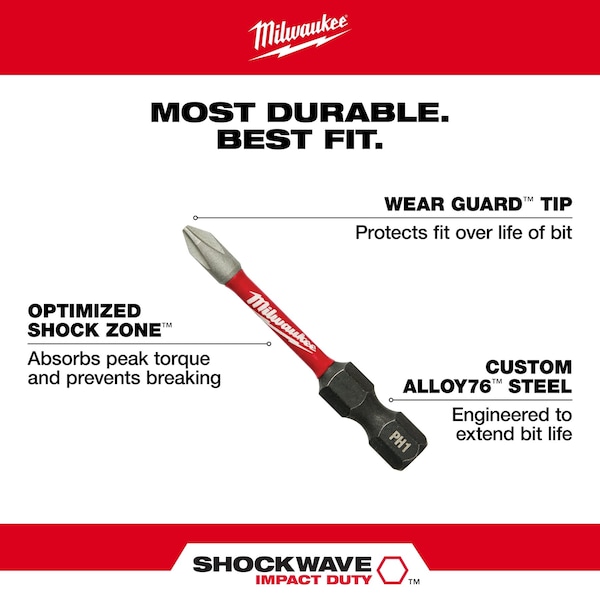 Milwaukee Tool 60 pc. Piece Drill and Drive Set, 1/4 in Hex