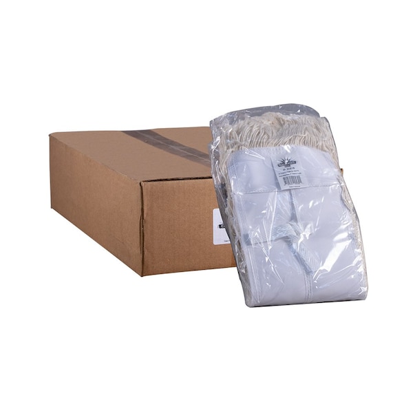 Performance Plus 5 in x 18 in Dust Mop, Cut-End, White, PK12 P23518 - main