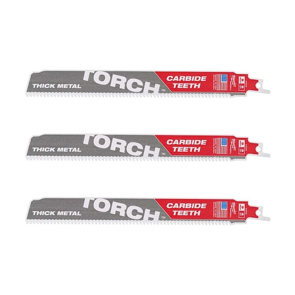 Milwaukee Tool Torch with Carbide Teeth 7T 9L (X3) 48-00-5202,48-00-5202,48-00-5202 - main