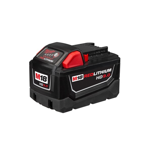 thumbnail image 2 of 9.0Ah Lithium-Ion Battery For Milwaukee M18 Tools – Compatible With 48-11-1890, 48-11-1860, M18B5 2 of 5