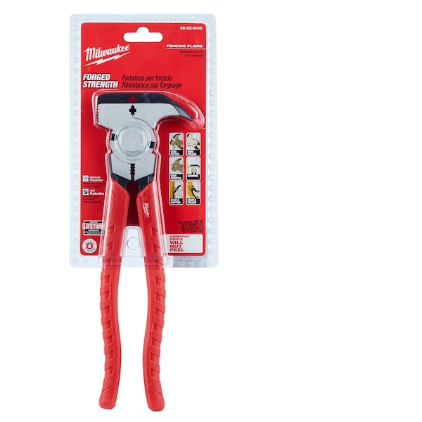 Milwaukee Tool Comfort Grip Fencing Pliers 48-22-6410 - main
