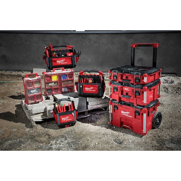 MILWAUKEE PACKOUT Compact Organizer (48-22-8435) | Zoro