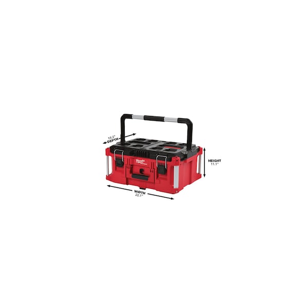 MILWAUKEE PACKOUT Large Tool Box (48-22-8425) | Zoro