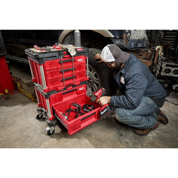 カヨコ pp New Milwaukee PACKOUT 2-Drawer Tool Storage Box (Does It