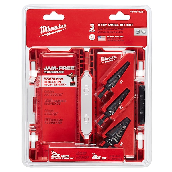 Milwaukee 48-89-9221 $99.99 Step Drill 