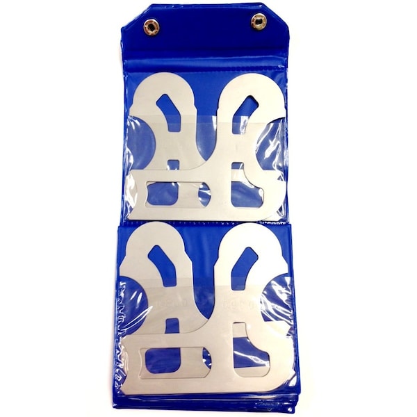 Hhip 10 Piece Radius Gage Set - .55-1" 4901-0044 - main