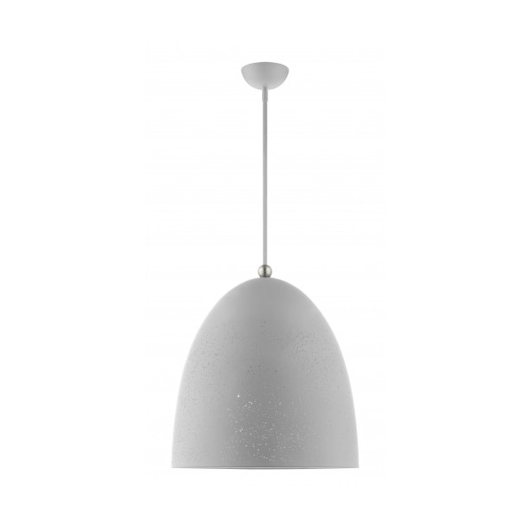 Livex Lighting Nordic Gray with Brushed Nickel Accents 49110-80 - main