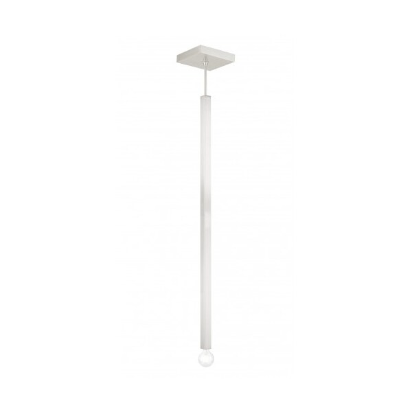 Livex Lighting Brushed Nickel Pendant, 1 Light 49219-91 - main