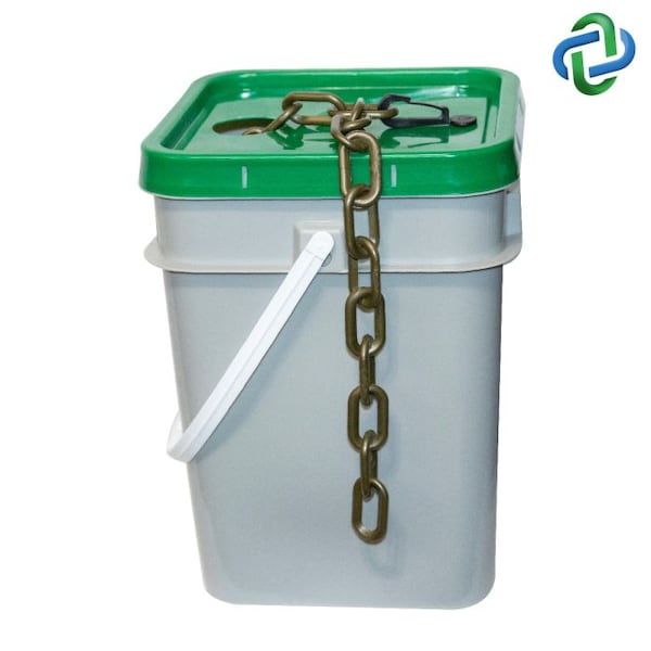 Mr. Chain Khacki Gold Plastic Chain Pail 1"(#4, 25 10007-P - main