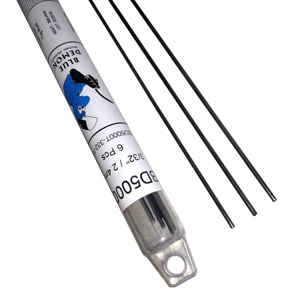Blue Demon Alloy 5000T 3/32"X18" Tig Rod, 8Rods BD-5000T-094-POP - main
