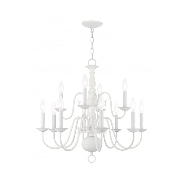 CLORE + Relux All-in-one【White】 RELIABILT 12-in x 2-in Steel White Toe Space Grille