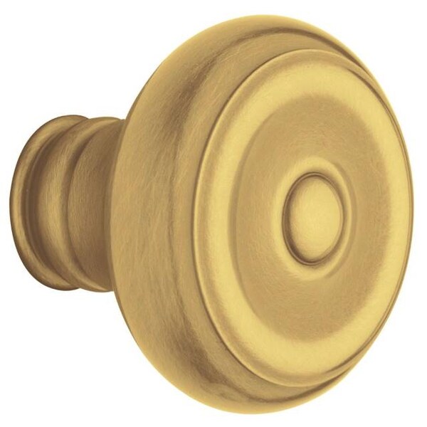 Baldwin Estate Knob Satin Brass with Brown Door Knobs Satin Brass with Brown 5020 5020.060.IMR