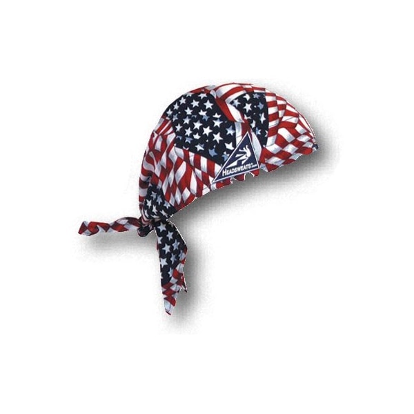 Mutual Industries Cotton Head Wrap, American Flag 50300-15 - main