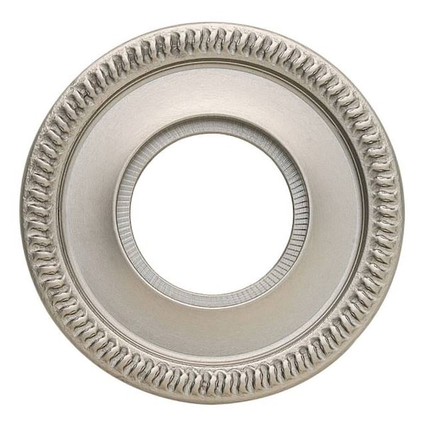 Baldwin Half Dummy Rosettes Lifetime Satin Nickel 5035.056.IDM - main