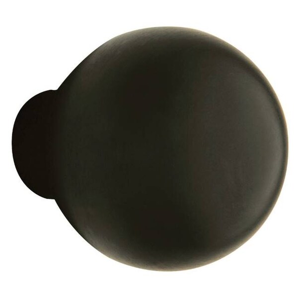 Baldwin Estate Knob Satin Black Door Knobs Satin Black 5041 5041.190.MR Zoro