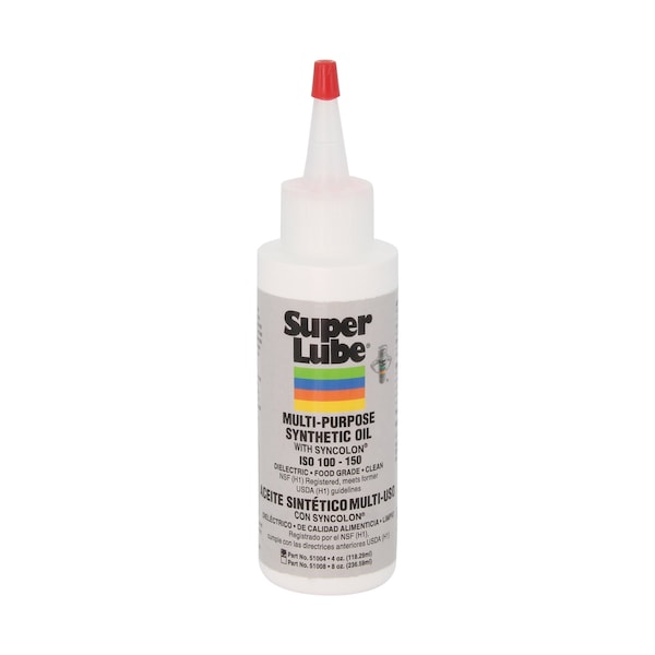 Super Lube 4 oz Bottle, Hydraulic Oil, 118 ISO Viscosity, 85W SAE 51004 - main