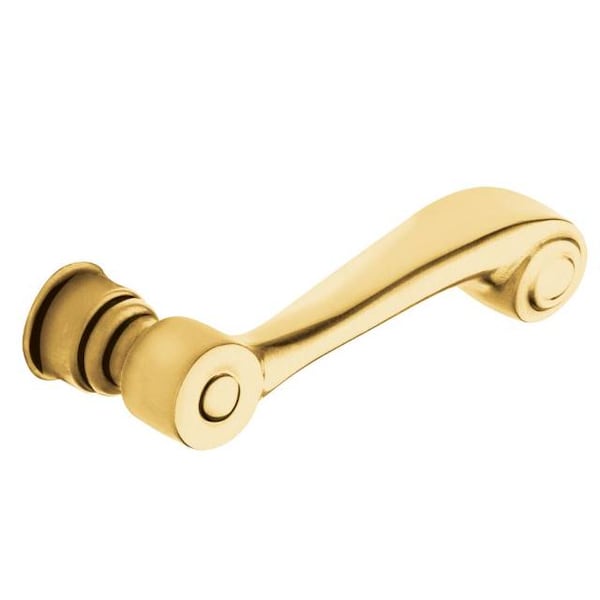 Baldwin Lever Unlacquered Brass Door Levers Unlacquered Brass 5103 5103.031.RMR - main