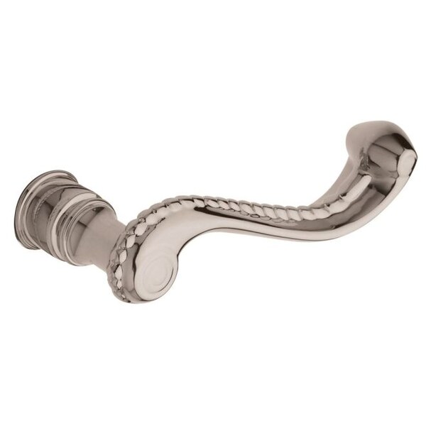 Baldwin Lever Lifetime Bright Nickel Door Levers Lifetime Bright Nickel 5104 5104.055.RMR - main