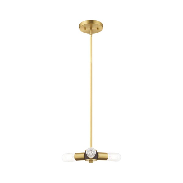 Livex Lighting Copenhagen 3 Light Satin Brass Mini Chan 51133-12 - main