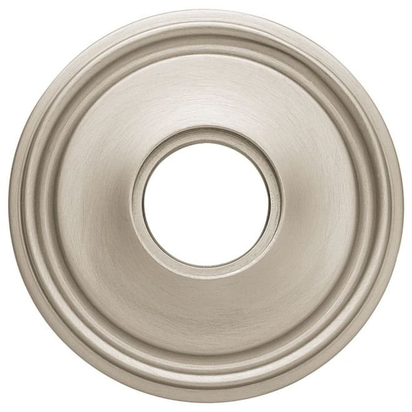 Baldwin Single Passage Rosettes Lifetime Satin Nickel 5123.056.I - main