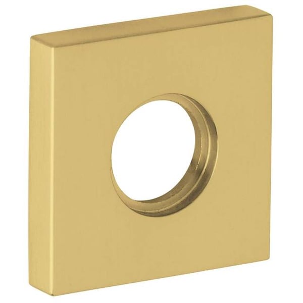 Baldwin Square 5160 Rose Satin Brass Brown Rosettes Satin Brass Brown 5160.060.I - main