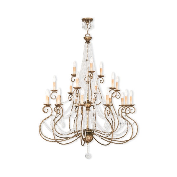 Livex Lighting Isabella 21 Light Hand Applied European 51919-36 - main