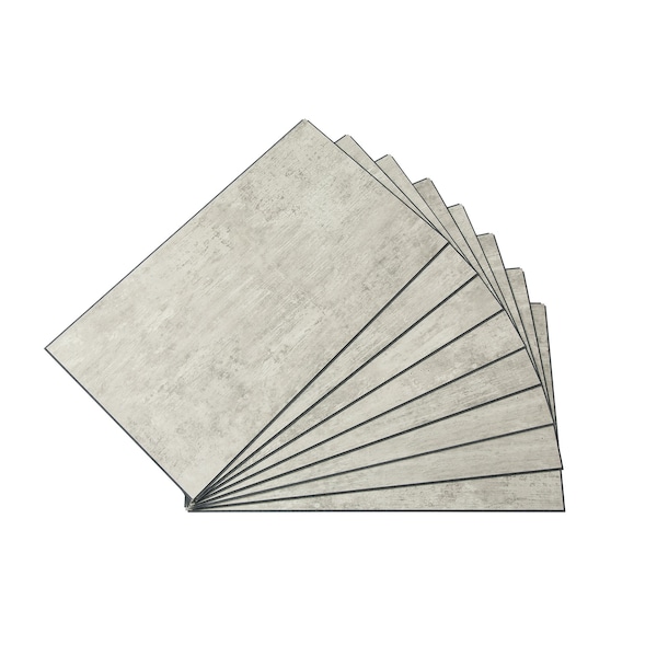 Palisade Vinyl Wall Tile 25.6"L x 14.8"W in Wind Gust, PK8 53006 - main