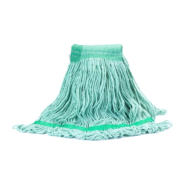 Malish Looped-End Wet Mop, Green, PK12, 53520 53520 - main