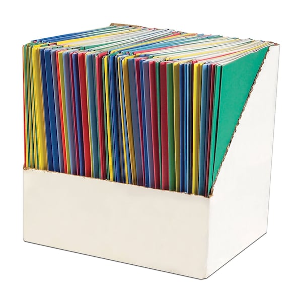 Roaring Spring Embossed 2-Pocket Folders with Pro, PK80 54200PL