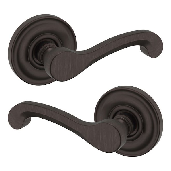 Baldwin Full Dummy Door Levers Venetian Bronze 5445V.112.FD - main
