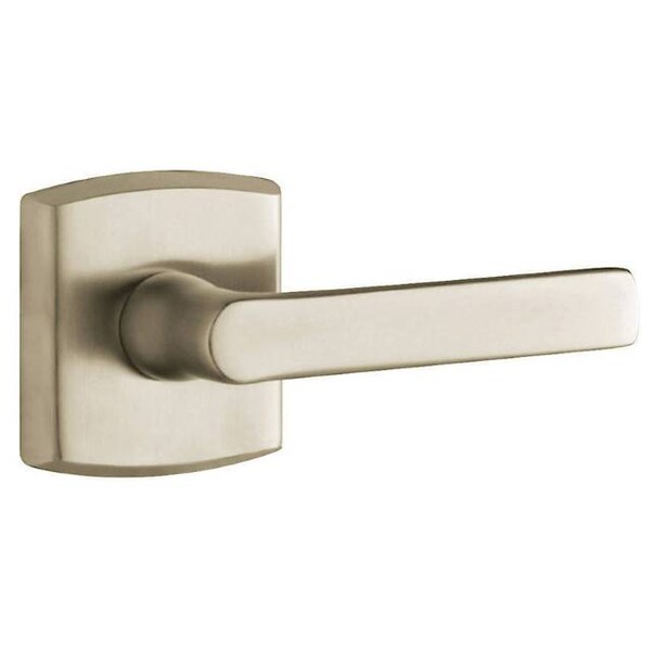 Baldwin Soho Lever Lifetime Satin Nickel Door Levers Lifetime Satin Nickel 5485V.056.LMR - main