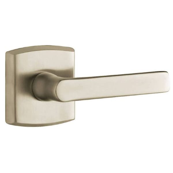 Baldwin Soho Lever Lifetime Satin Nickel Door Levers Lifetime Satin Nickel 5485V.056.MR - main