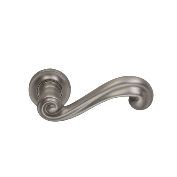Omnia Lever with 1-3/4" Rose Right Hand Single Dummy Satin Nickel 55 55/45R.SD15 - main