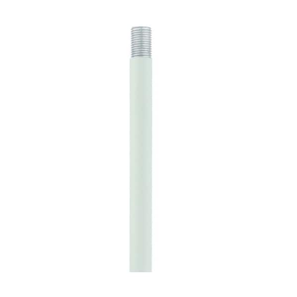 Livex Lighting White 12" Length Rod Extension Stem 55999-03 - main