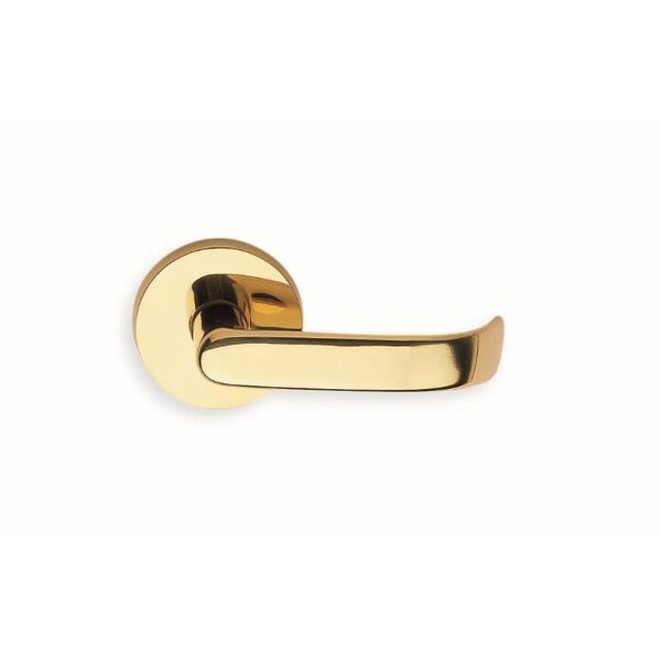 Omnia Lever Pass 2-3/4" BS Full Lip 1-3/4" Doors Bright Brass 560 560/00CF.PA1