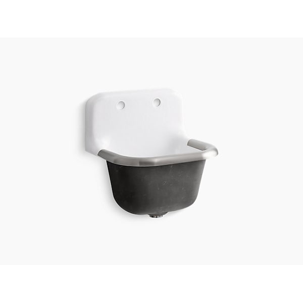 Kohler Bannon Service Sink With Rim Guard A 1, 2, Cast Iron 6714-0 - main