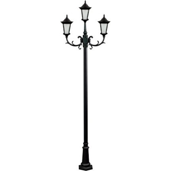 Dabmar Lighting Fixture, Post, 1103, B, Gabriella, 3 Light GM1123-B - main