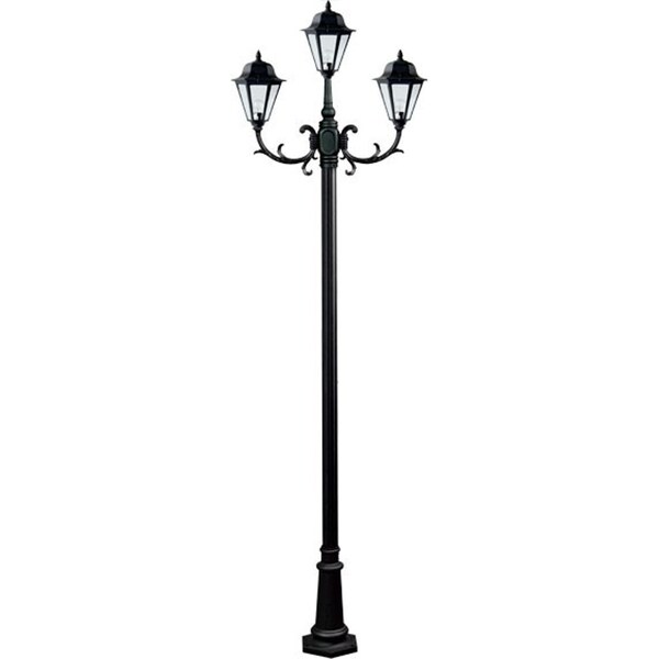 Dabmar Lighting Fixture, Post, 1303, W, Frsted Glss, Daniella GM1323S-W-FR - main