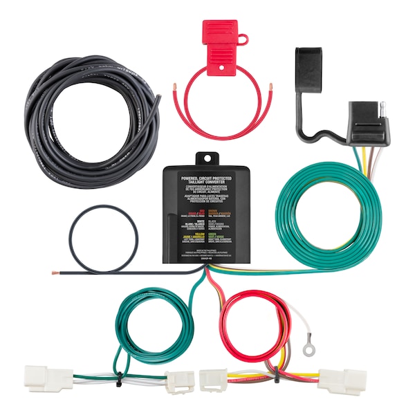 Curt Custom Wiring Harness 4-Way Flat Output 56434 - main