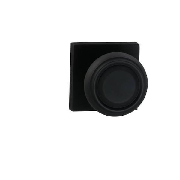 Omnia Dummy Pair 565 Knob with Square Rose Oil Rubbed Bronze 565SQ/0.PD10B