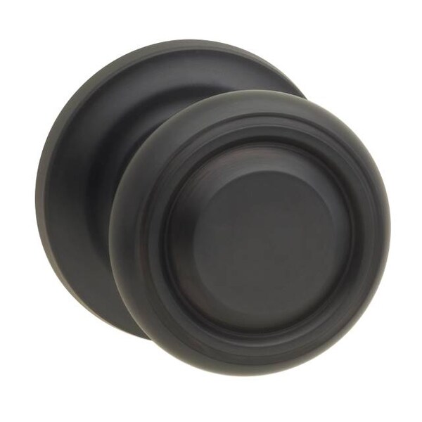Omnia Pass 565 Knob Traditional Rose, 238BS and T Strike Oil Rubbed Bronze 565TD/238T.PA10B - main