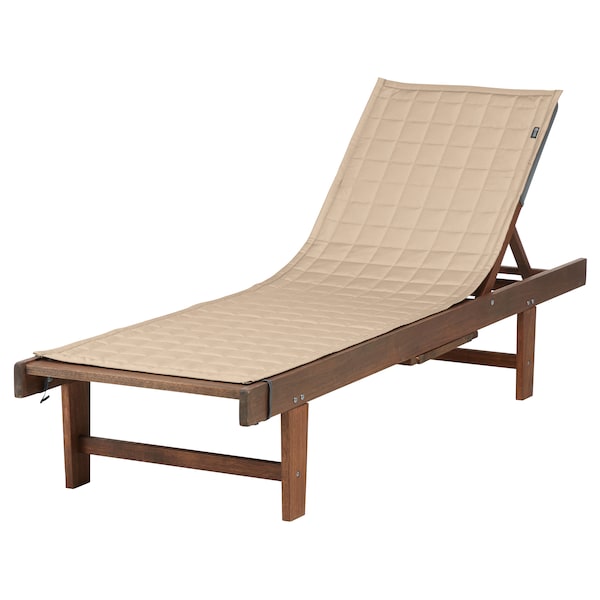 Classic Accessories Montlake Antique Beige Patio Chaise Slipcover, 80"x26" 56-009-050301-RT - main