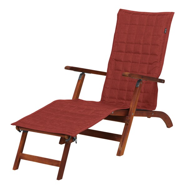 Classic Accessories Montlake Patio Chaise Slipcover, Heather Henna, 69"x19" 56-015-036601-RT - main